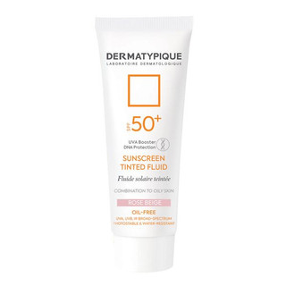 ضد آفتاب رنگی پوست مختلط و چرب +SPF50 رز بژ درماتیپیک