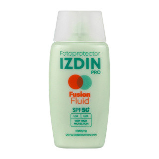 کرم ضدآفتاب فیوژن فلوئید SPF50 ایزدین پرو حجم 50 میلی لیتر