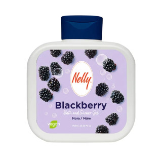 شاور ژل حمام و دوش شاه توت نلی مدل Blackberry | حجم 750 میلیلیتر