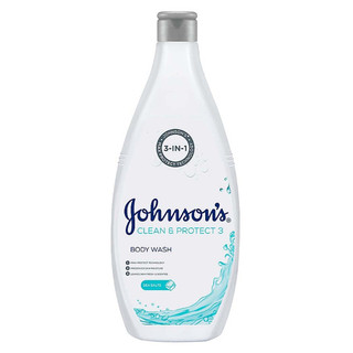 شامپو بدن عصاره نمک دریا Protect 3 جانسون 750ml|تمیز کننده و محافظت کننده