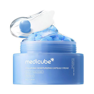 کرم کپسولی آبرسان هیالورونیک اسید مدی کیوب Medicube Hyaluronic Moisturizing Capsule Cream 55g