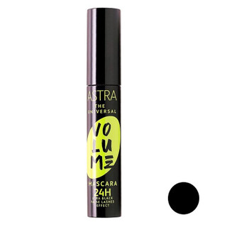 ریمل کد 01 مدل UNIVERSAL VOLUME MASCARA 24H XTRA BLACK آسترا – ASTRA